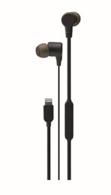 ONN Black Lightning Connector Earphones Phone Accessories