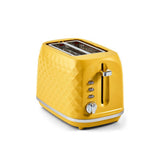 George Home Yellow Textured 2-Slice Toaster