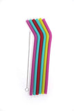 George Home reusable silicone straws 6 pack, UK version