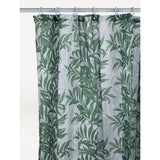 George Home Green Leaf Shower Curtain 180x180cm