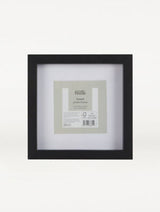 George Home Black Square Boxed Frame Photo Frame 6x6 Inch