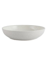 George Home White Speckle Stoneware Pasta Bowl