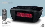 ASDA Tech Digital Alarm Clock with FM Radio and Dual Alarms