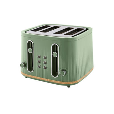 George Home Green Scandi 4-Slice Toaster