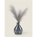George Home 50cm Artificial Pampas in Glass Vase