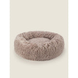 George Home Natural Donut Sherpa Pet Bed Medium