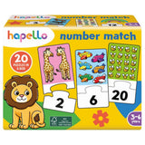 Hapello Number Match Educational Jigsaw Puzzle