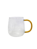 George Home yellow handled glass mug, UK version