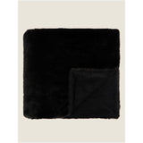 George Home Plain Faux Fur Throw 130x170cm, UK version