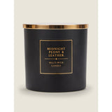 George Home Midnight Peony & Leather XL Multiwick Scented Candle