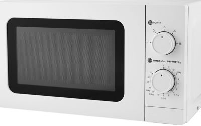 George Home white microwave 17L, UK version