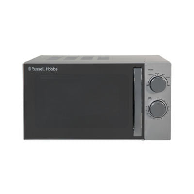 Russell Hobbs RHMM719S Compact Manual Microwave Silver 17L