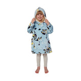 George Home Bluey Hooded Wearable Fleece Small Child