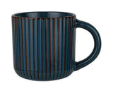 George Home Teal Ribbed Mug Coffee Mug