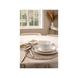 Stacey Solomon white beaded dinner set 12 piece - British product