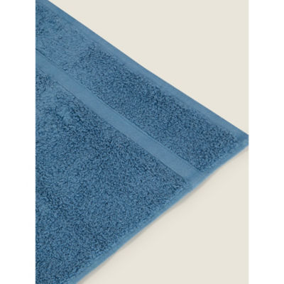 George Home Aegean Sea Blue bath sheet 100x150cm, UK version