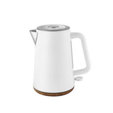George Home Matte White Scandi Fast Boil Electric Kettle 1.7L