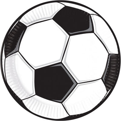 George Home Football Paper Plates 12pk 23cm
