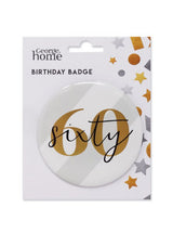 George Home Badge 60 Metal Number Decoration 85mm