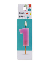 George Home Number 1 Cake Candle 43 x 30 x 7 mm