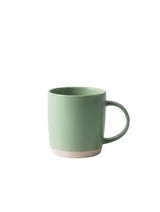 George Home Green Bisque Mug Stoneware Coffee Mugs