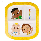 CoComelon Divider Plate 3 Colourful Sections Kids Tableware
