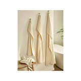 Stacey Solomon cream popcorn textured bath sheet 100 x 150 cm - British product