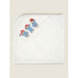 Paddington Multi-coloured Cotton Hooded Towel 75 x 75 cm