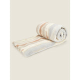 George Home natural landscape fur throw 150 x 200cm, UK version