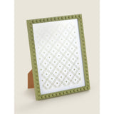 George Home 7x5 inch green beaded photo frame, UK version