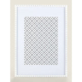 George Home White A4 Injection Beaded Photo Frame