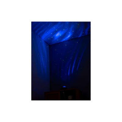 George Home black laser LED projector light with 15 cm dimensions, UK version