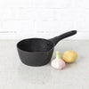 George Home Black Marble Effect Soft Grip Saucepan 16cm, UK version