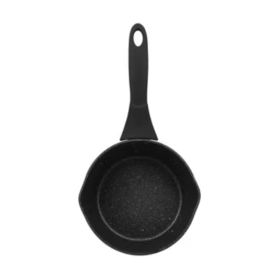 George Home Black Marble Effect Soft Grip Saucepan 16cm, UK version