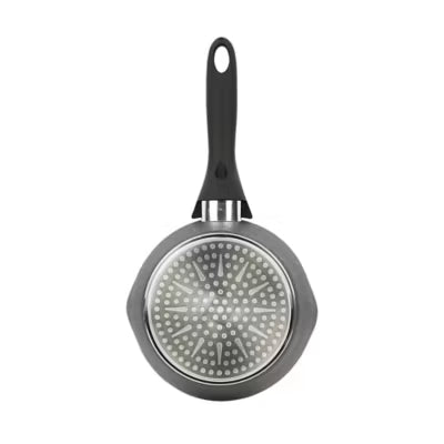 George Home Black Marble Effect Soft Grip Saucepan 16cm, UK version