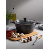Gino D'Acampo grey stock pot 28cm, UK version