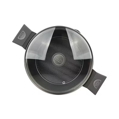 Gino D'Acampo grey stock pot 28cm, UK version