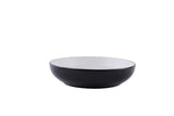 George Home black two tone pasta bowl - British product