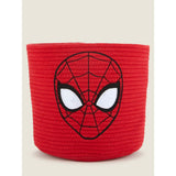 George Home Marvel Spider-Man Rope Storage Basket 23x25x28cm
