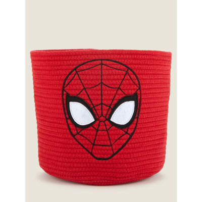 George Home Marvel Spider-Man Rope Storage Basket 23x25x28cm