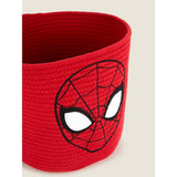 George Home Marvel Spider-Man rope storage basket 23x25x28cm, UK version