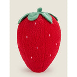 George Home Red Strawberry Cushion 35 x 23 x 23 cm
