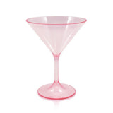 George Home Plastic Cocktail Glass 11.4cm Diameter x 14.7cm Height