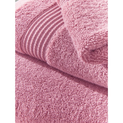 George Home pink Egyptian cotton bath towel 70x130cm, UK version