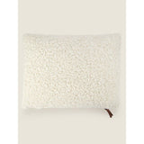 George Home Cream Borg Decorative Cushion 40 x 30 cm