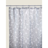 George Home grey pebble shower curtain 180 x 180 cm, UK version