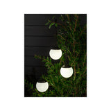 George Home Hanging Orb Solar Lights 3 Pack 10x10x11cm