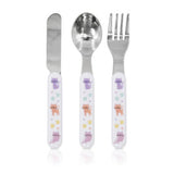 George Home kitty cutlery set 3 piece, UK version