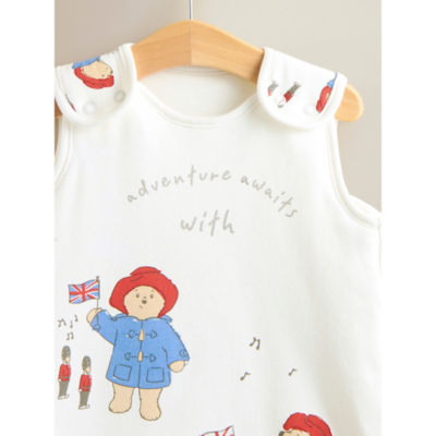 George Home Paddington Bear Blue White Baby Sleep Bag 2.5 Tog, UK version