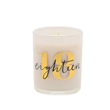 Widdop 18 Candle Lime Basil Fragrance (British brand)